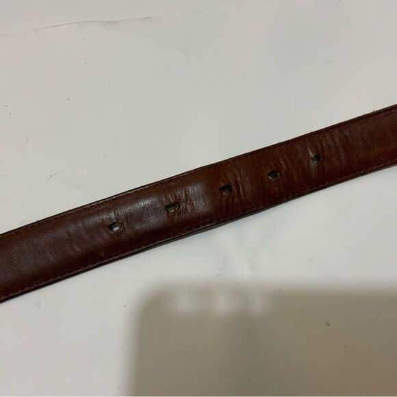 Vintage Coach 5923 Sienna Leather brown Belt, Size 38/95 - Picture 13 of 13